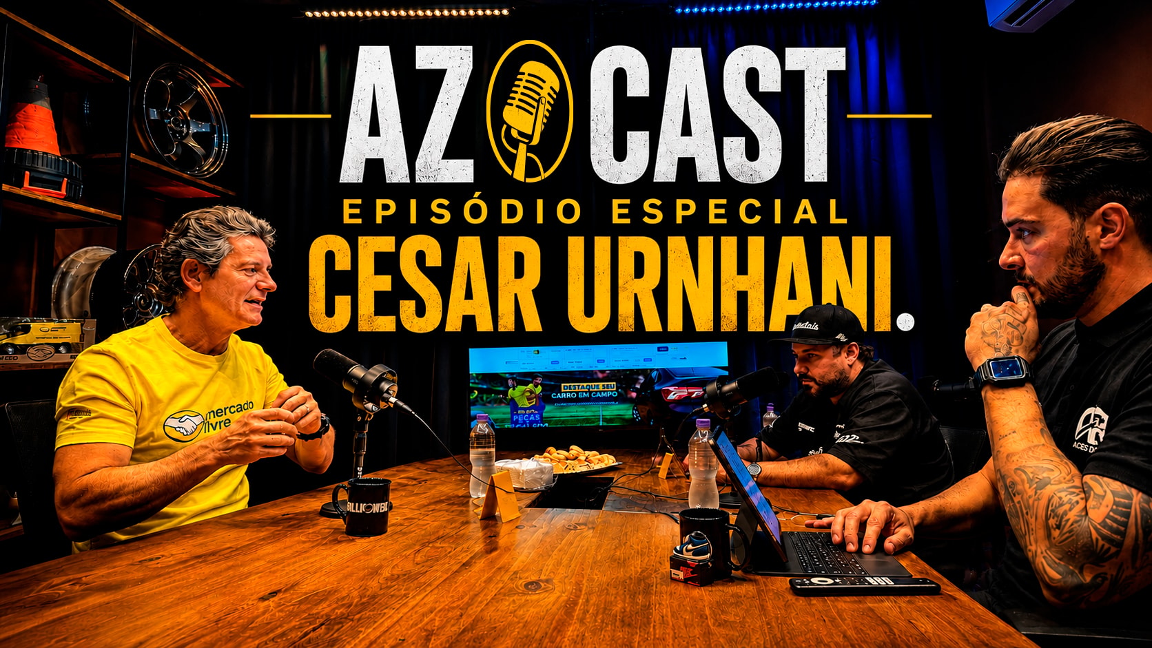 Recebemos Cesar Urnhani, ex-piloto de testes, apresentador e uma das maiores referências do meio automotivo no Brasil, para um bate-papo imperdível sobre carreira, bastidores e as transformações do mercado de carros.
