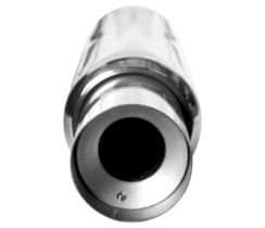 Abafador Selado Corpo 4 Ponteira Saída Reta 3 Pol Encaixe 3 Pol E 2 Pol 1/4